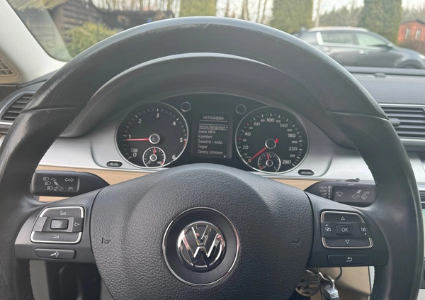 Volkswagen CC cena 47900 przebieg: 245000, rok produkcji 2012 z Lubomierz małe 631